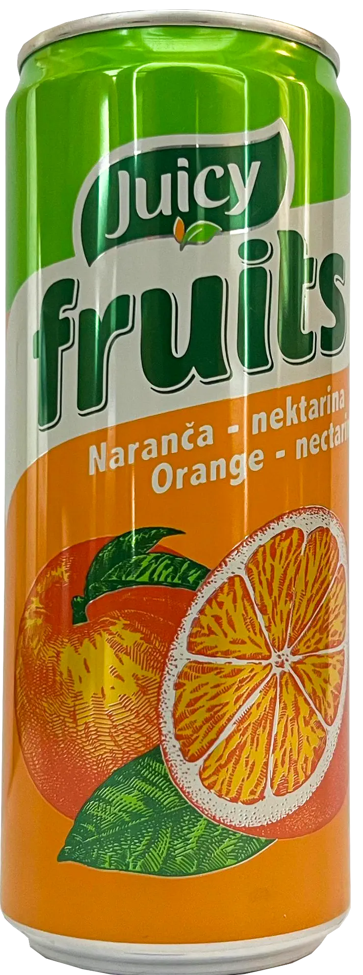 Juicy Fruits, Portokall 0,33 L